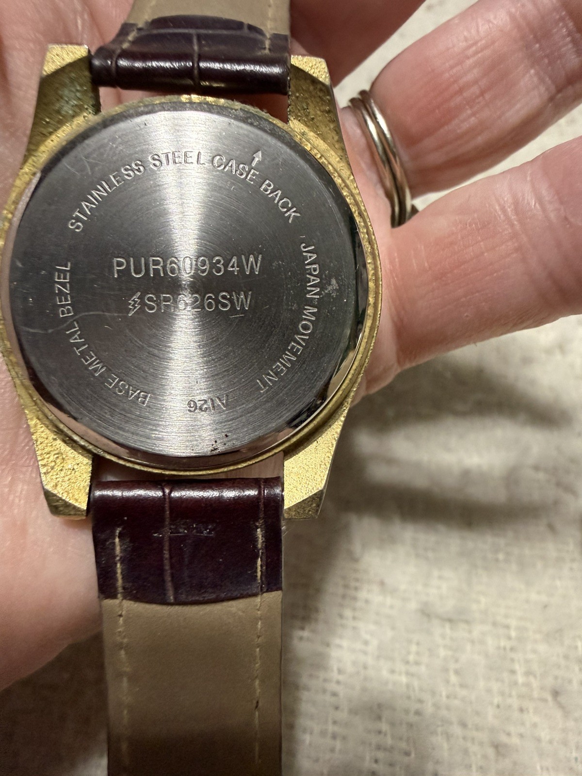 vintage Accutime Watch Corp men quartz watch 24-hour military dial idk if works
