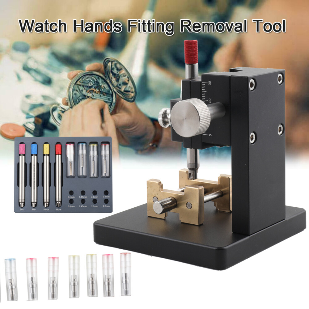 New Watch Hand Setting and Fitting Press Holder Watch Second Hand Remover Tool