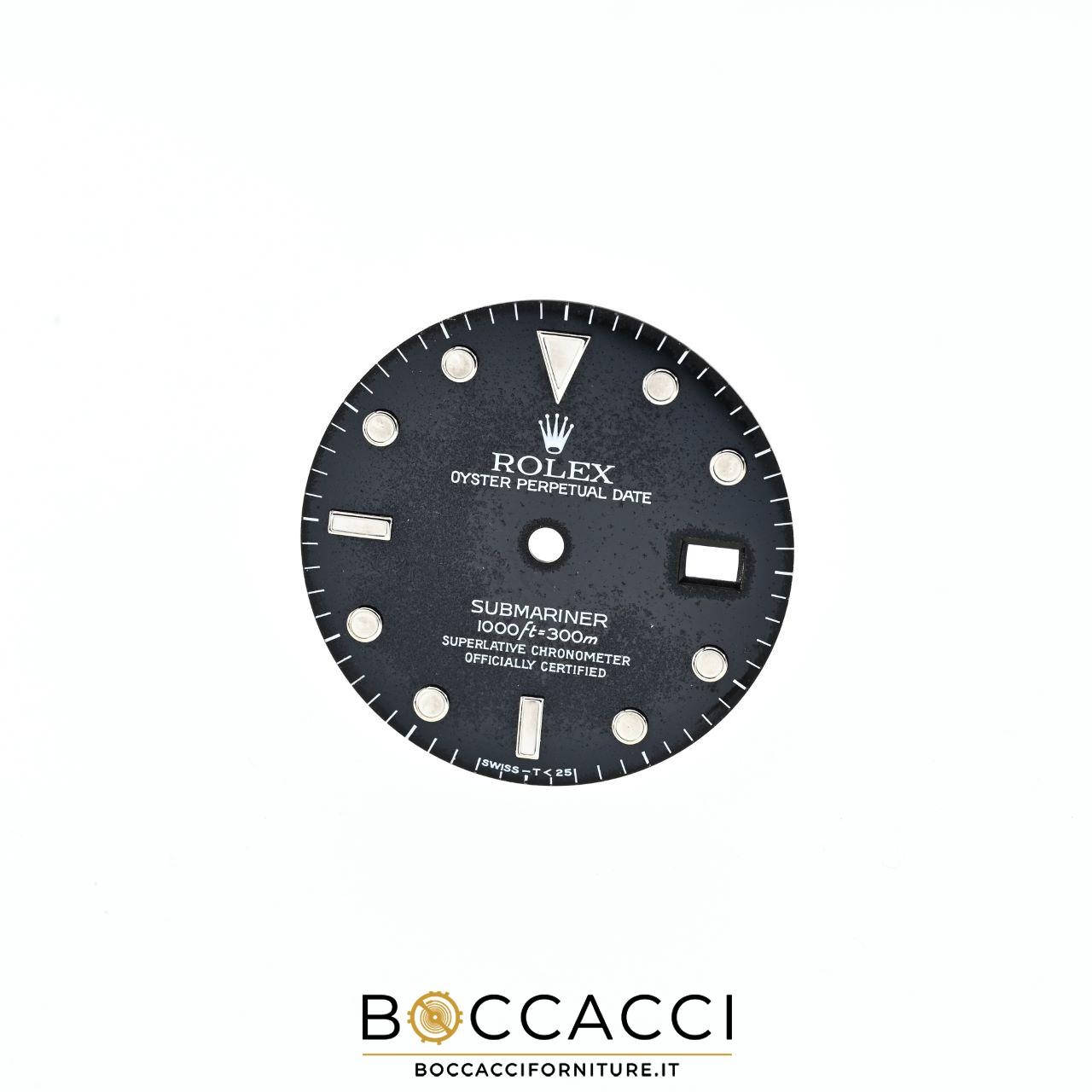 ROLEX Black Dial OYSTER Perpetual Date Submariner ’’Swiss T – 25’’ Ref 16610 C…