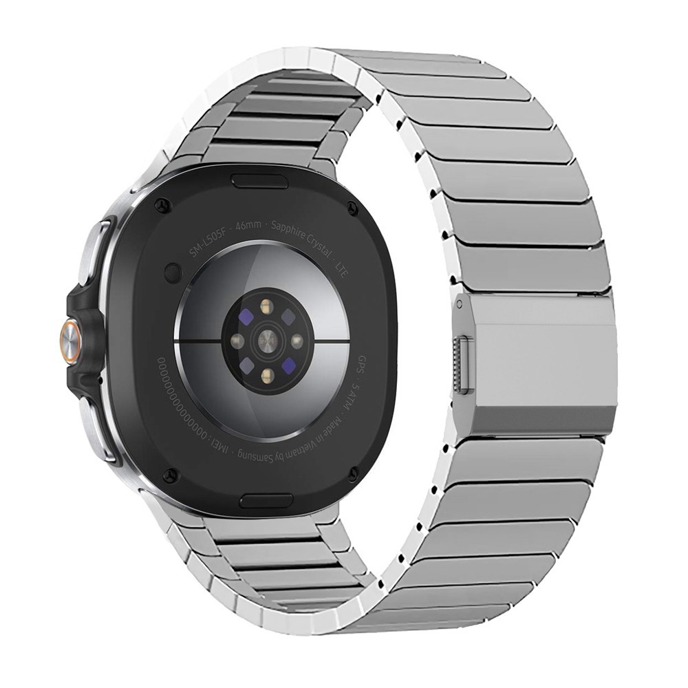For Samsung Galaxy Watch 8 40mm 44mm Classic 46mm Magnetic Clasp Metal Link Band