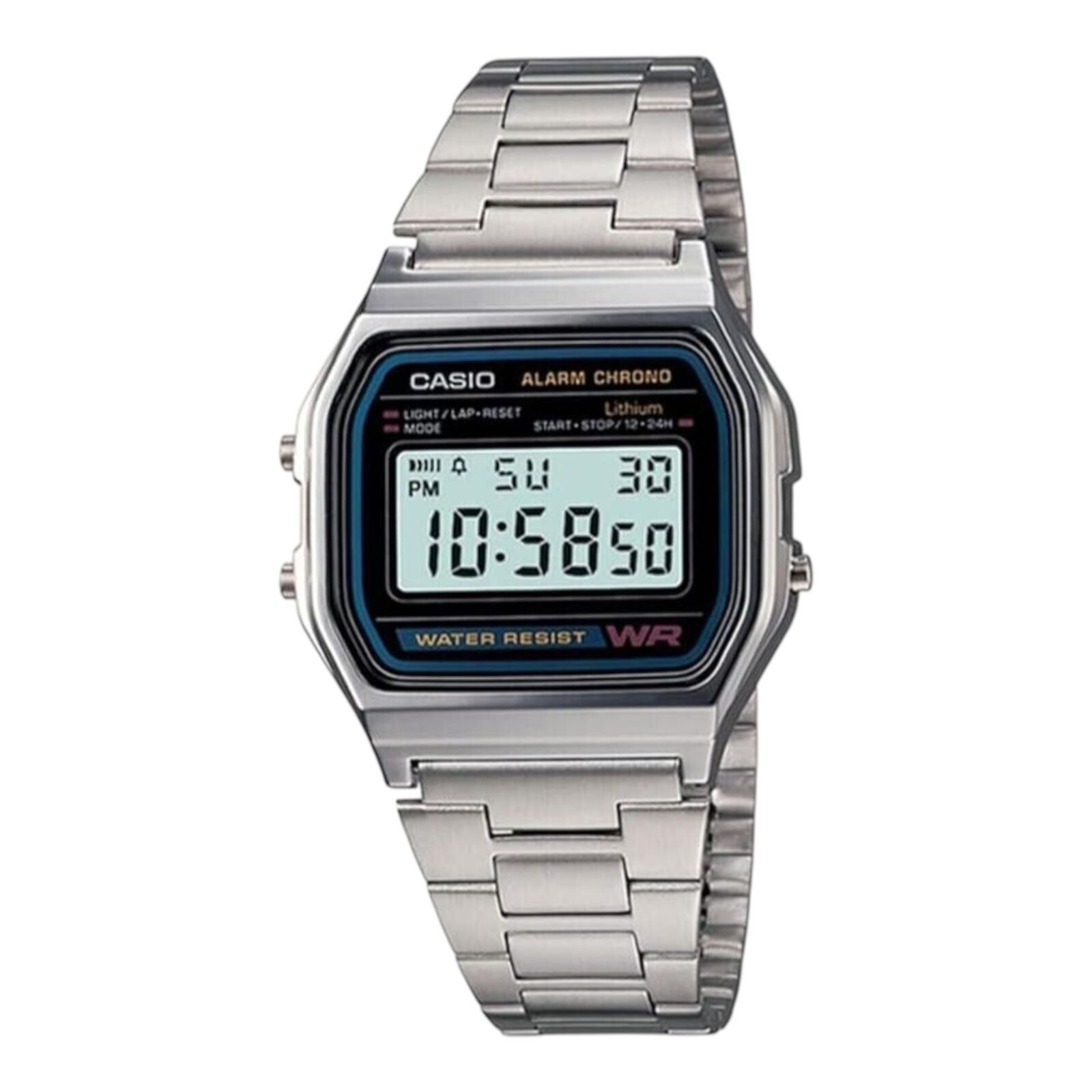 CASIO WATCH 80’S VINTAGE RETRO UNISEX A168WA-1 A168WA A168 12-MONTH WARANTY