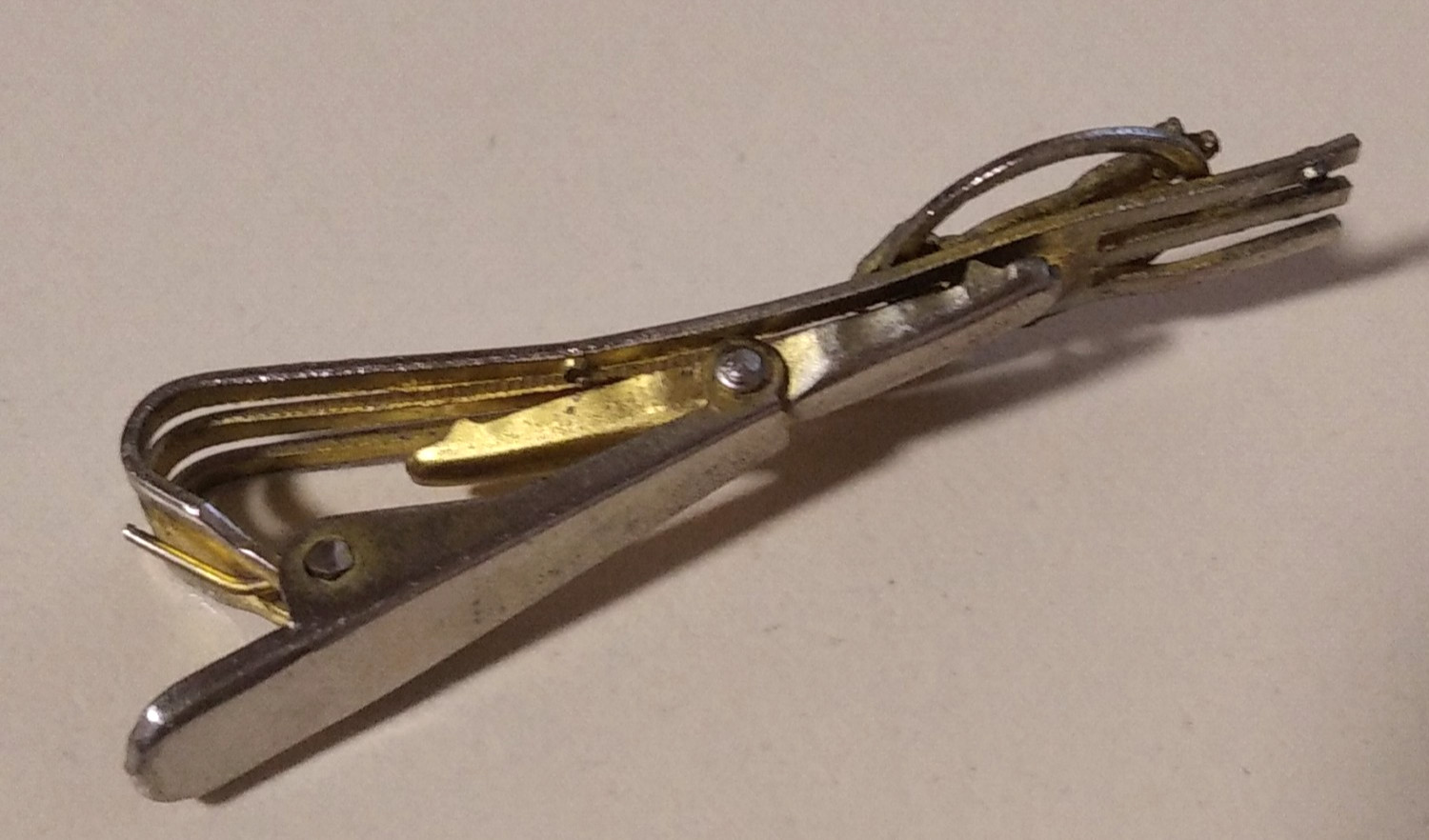 Vintage Tie Bar Tie Clip Horse USSR Ukraine Soviet 1950s