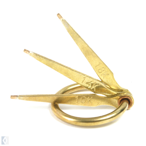3 Piece Gold Testing Needle Set – 10k, 14k, 18k – 56-708