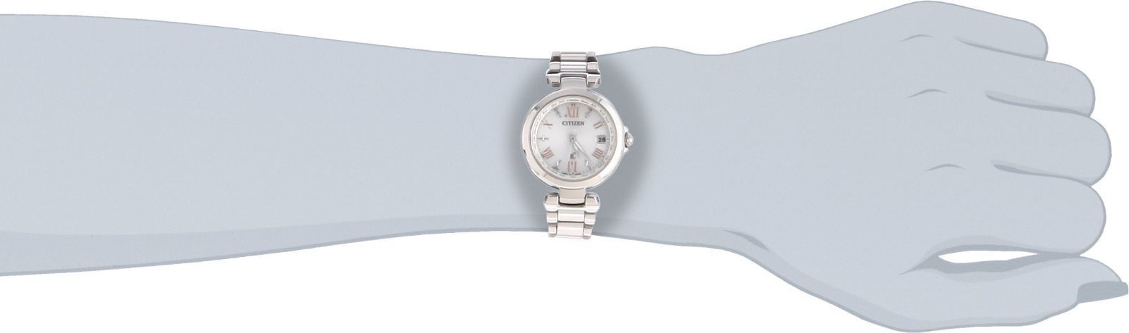 Eco Drive Radio Controlled Watch Happy Flight Series Cross Sea EC1030 50A xC Wom