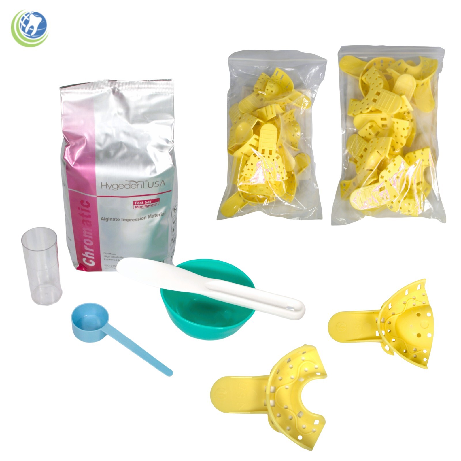 Grillz Custom Molding Impression Kit Anterior Upper & Lower Gold Silver Teeth