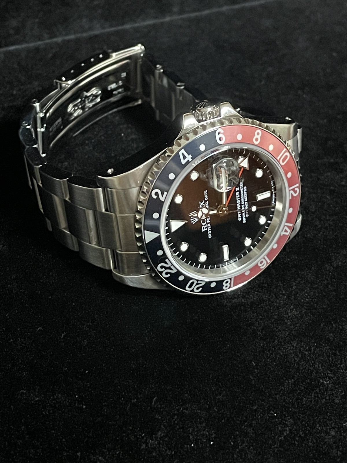1997 Rolex Coke GMT-Master II 16710 Black Dial SS Oyster No Papers 40mm