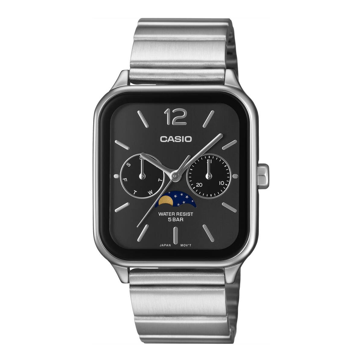 CASIO Collection STANDARD Casio Standard Analog Moon Phase Function MTP M305D 1A