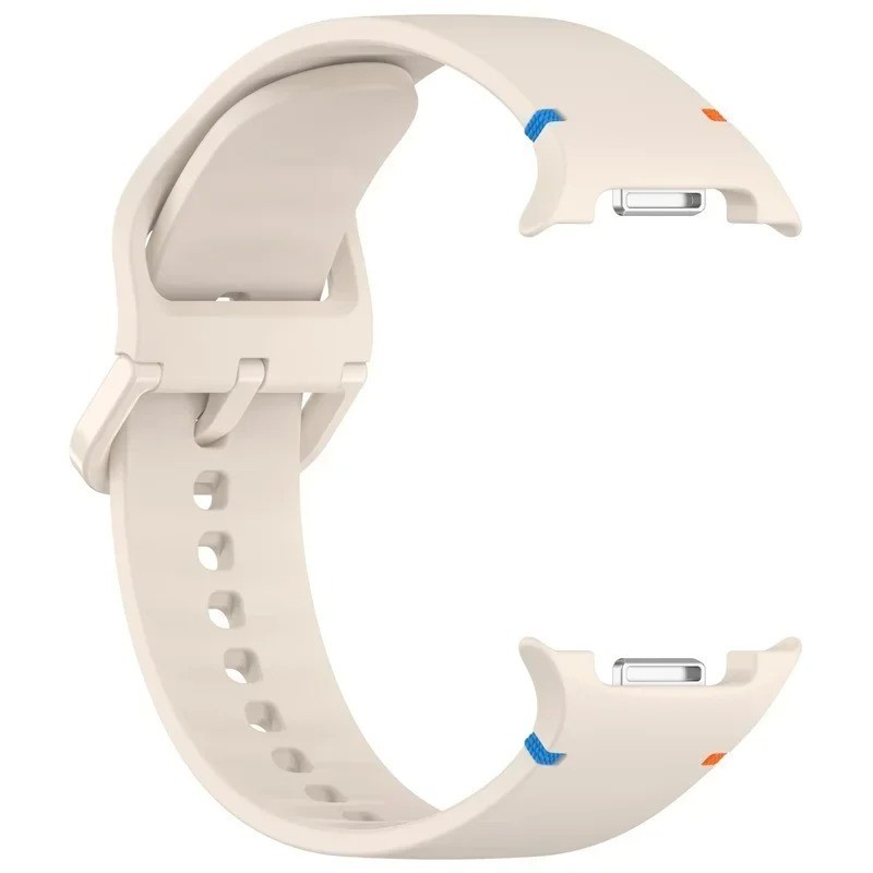 Silicone Watch Band For Samsung Galaxy Watch 8 40mm 44mm Classic 46mm Strap