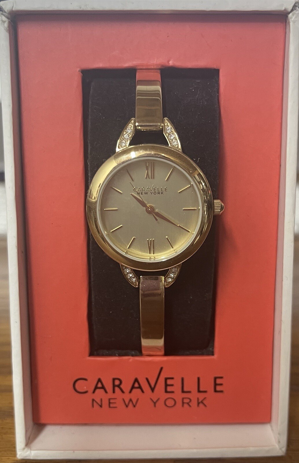 CARAVELLE NEW YORK by Bulova Ladies Wristwatch Analog 44L129 NIB Quartz