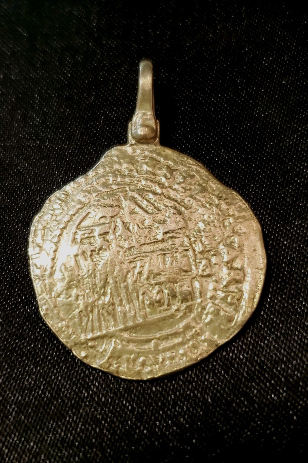 NUESTRA SENORA de ATOCHA Authentic Sunken Treasure Coin Pendant, Authenticated