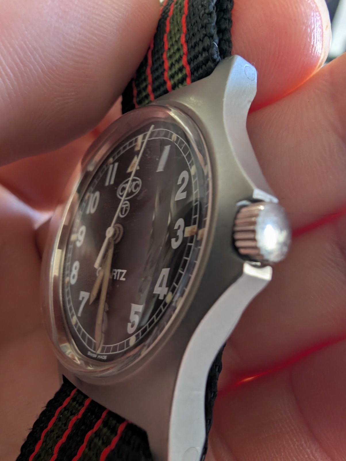 CWC Military G10 Royal Navy 0522/6645-99 wristwatch Watch Dated 1990 issued