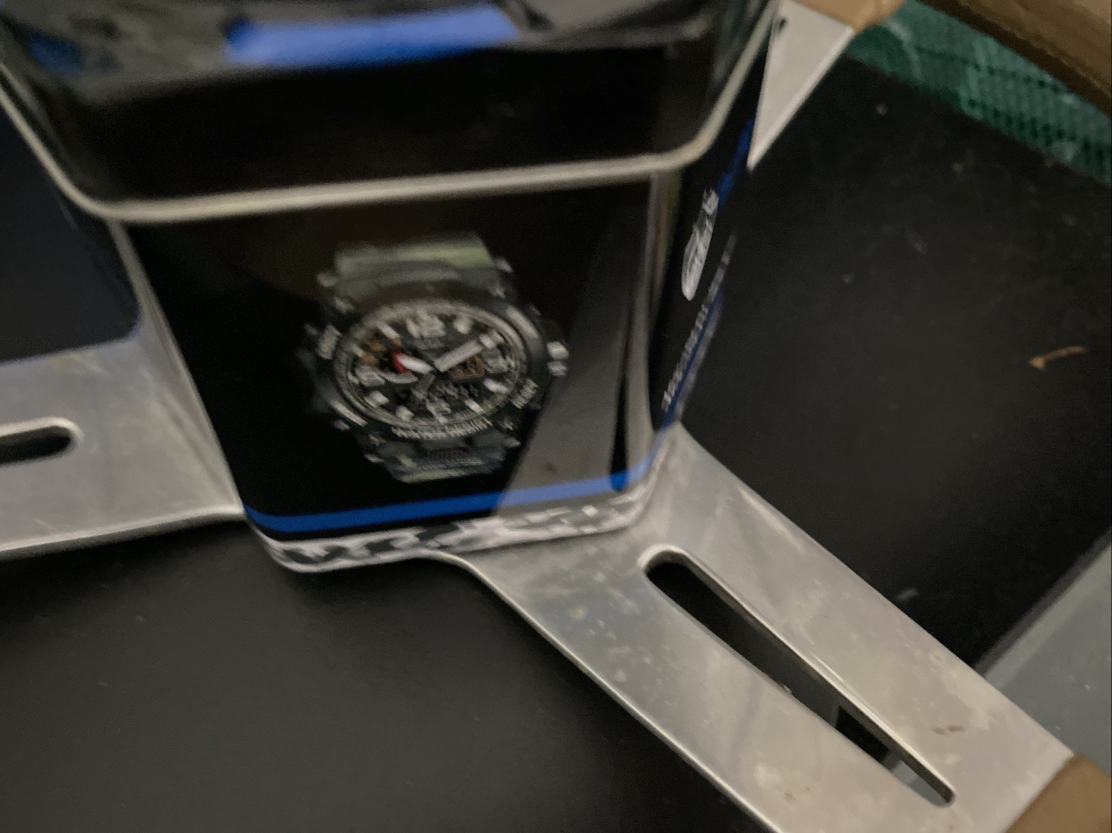 TacRight Military Watch OD Green – TacRight, New In Gift Tin😀