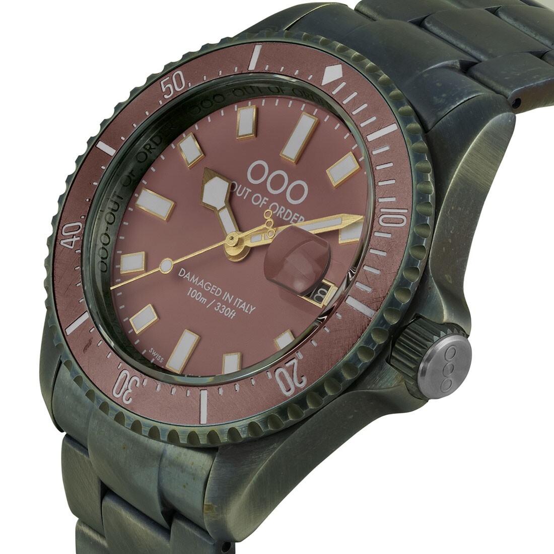 Out of Order CASANOVA CYPRIA Steel Swiss Made Quartz Sapphire Men’s Watch