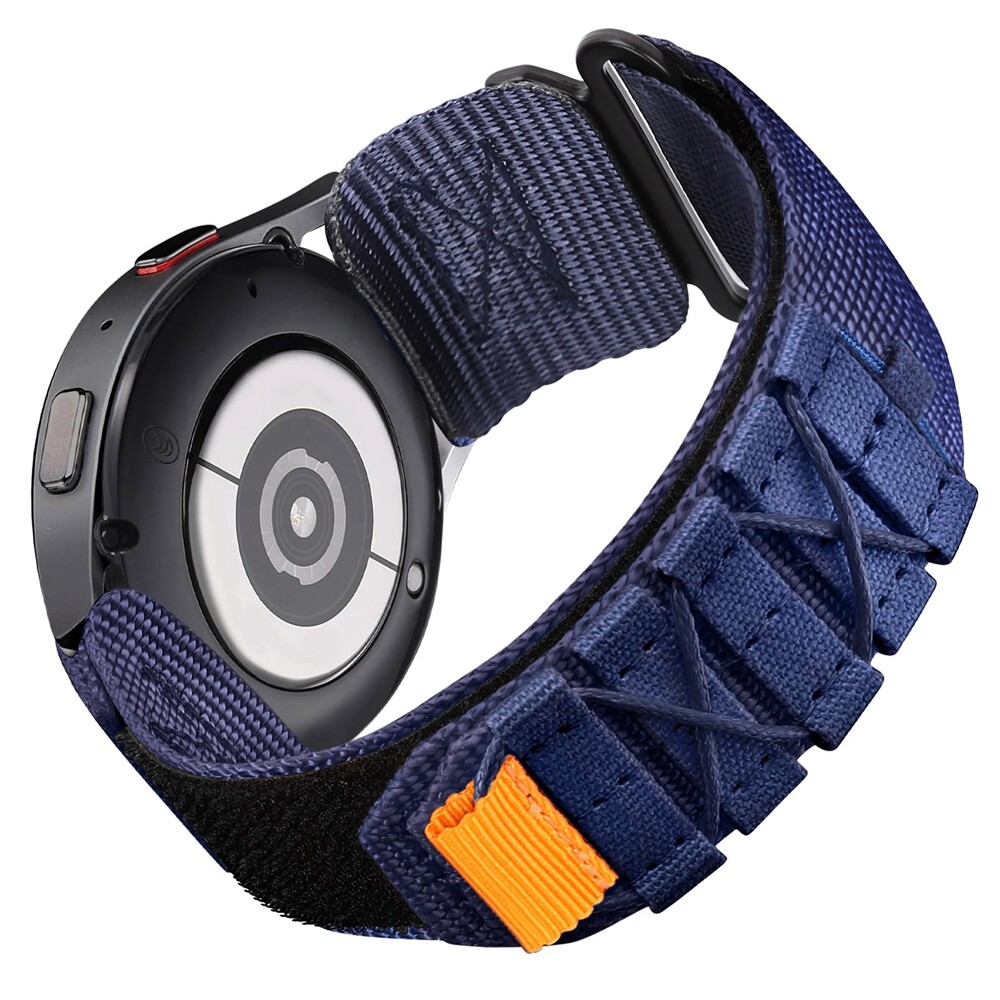 Rugged Nylon Band For Huami Amazfit Bip 5 GTS 4mini 2/2e GTR 3 Pro 42/47mm Strap