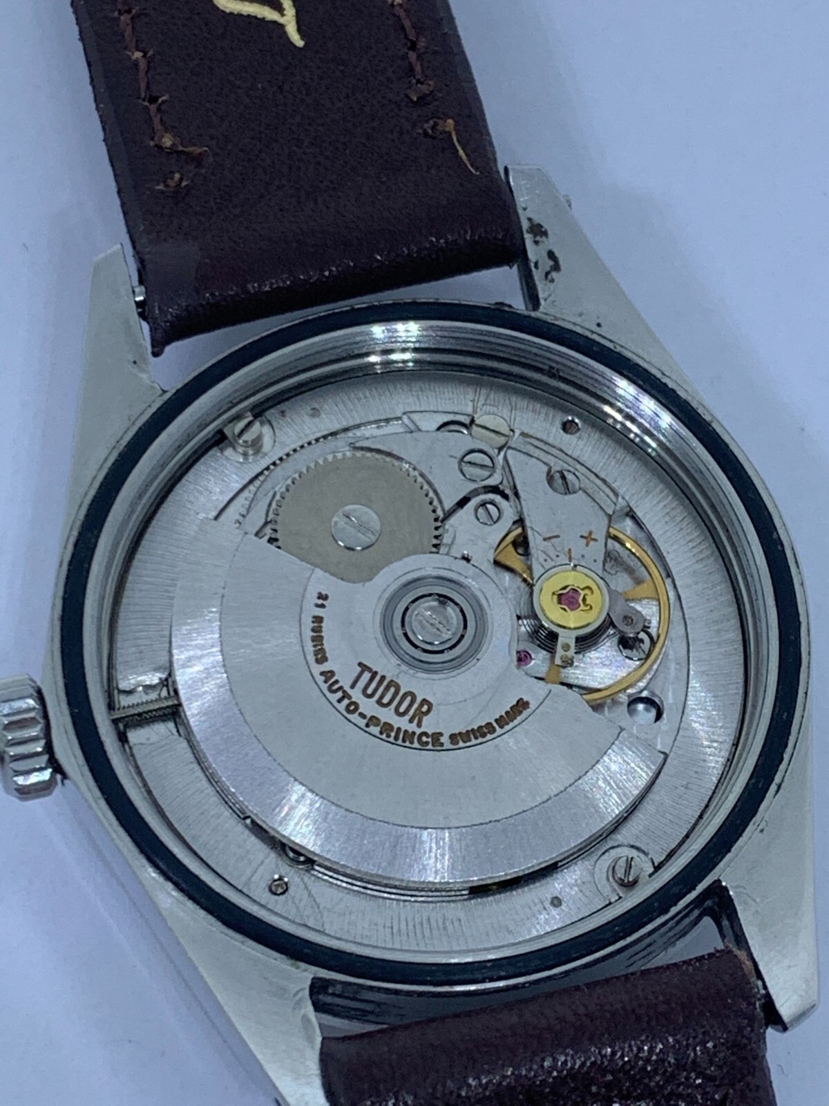 VINTAGE TUDOR JUMBO DAY DATE REF 7017/0 AUTOMATIC 38 MM SILVER DIAL FROM 1970