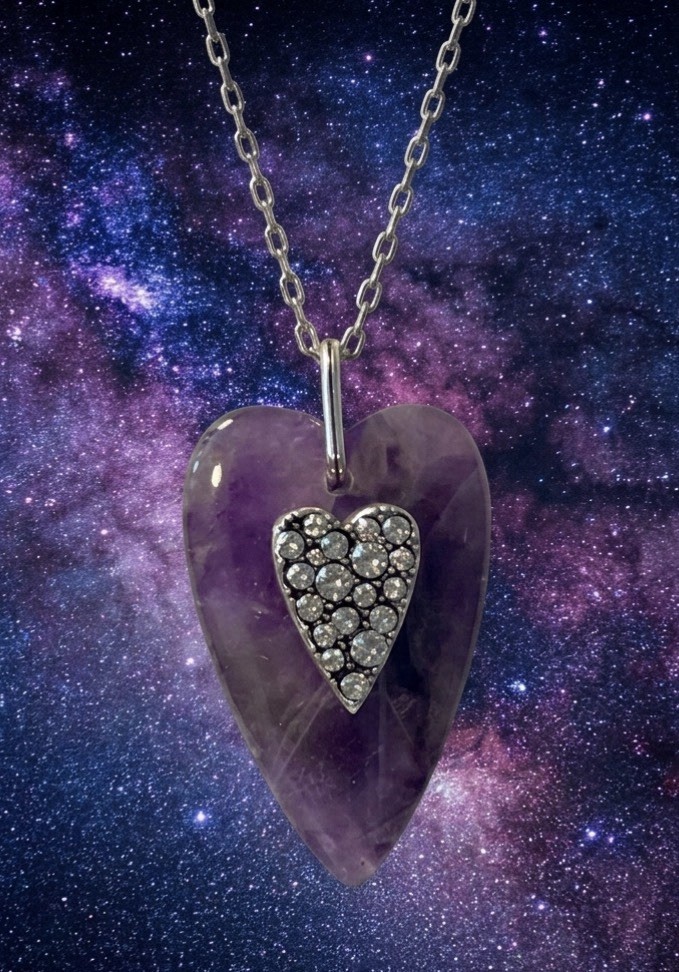 Brighton LOVE MESSAGES Necklace B YOU Boho Style JM016A NWT Amethyst List $158