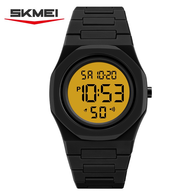 SKMEI Men Digital Watch Countdown Date Sport Wristwatch Boys Military Watches