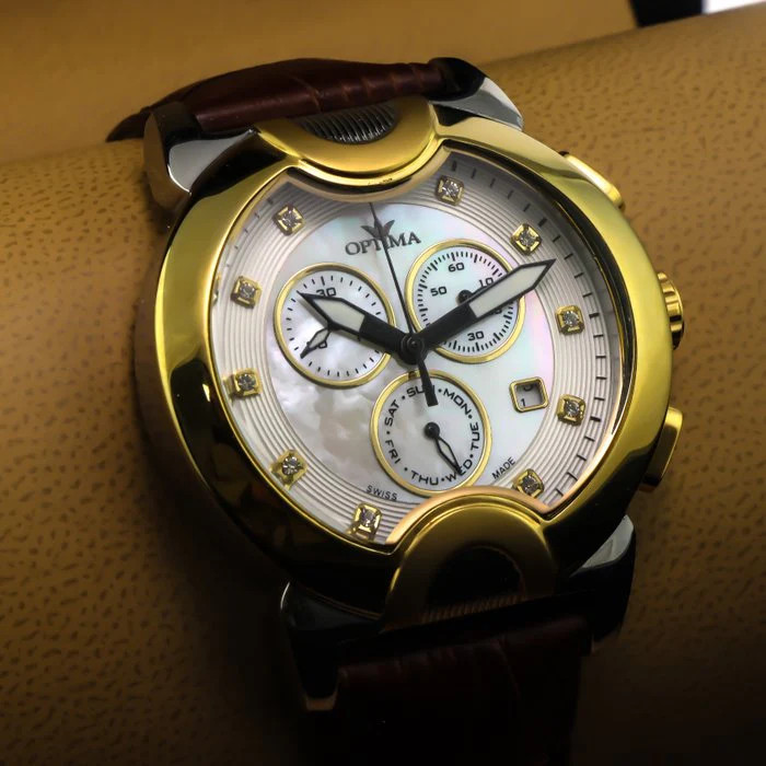 Optima – Swiss chronograph – OSC233-SGL-7 Chronograph Swiss Ronda Quartz 45.9