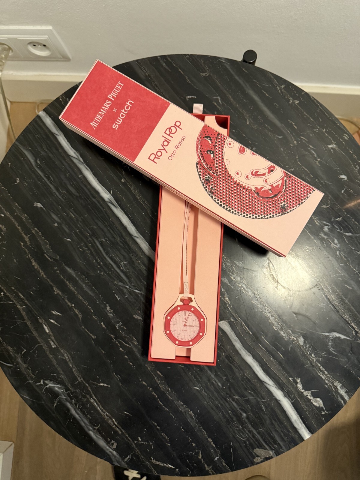 Swatch x Audemars Piguet Bioceramic Royal Pop Otto Rosso