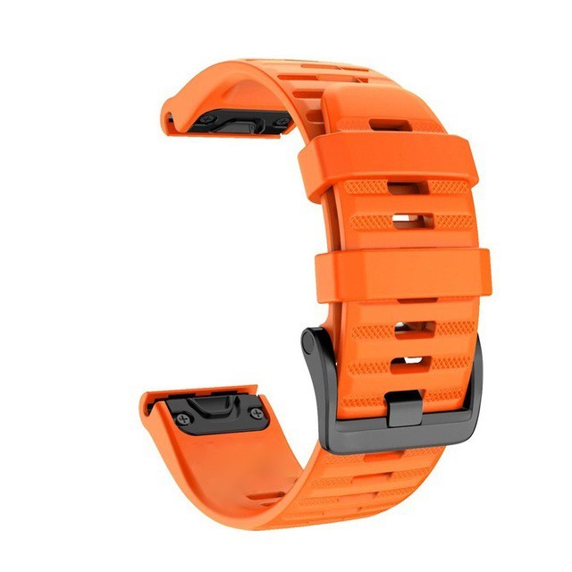 For Garmin Fenix 3 5X 6 Pro 6X 7 7X Sapphire Quickfit Silicone Watch Band Strap