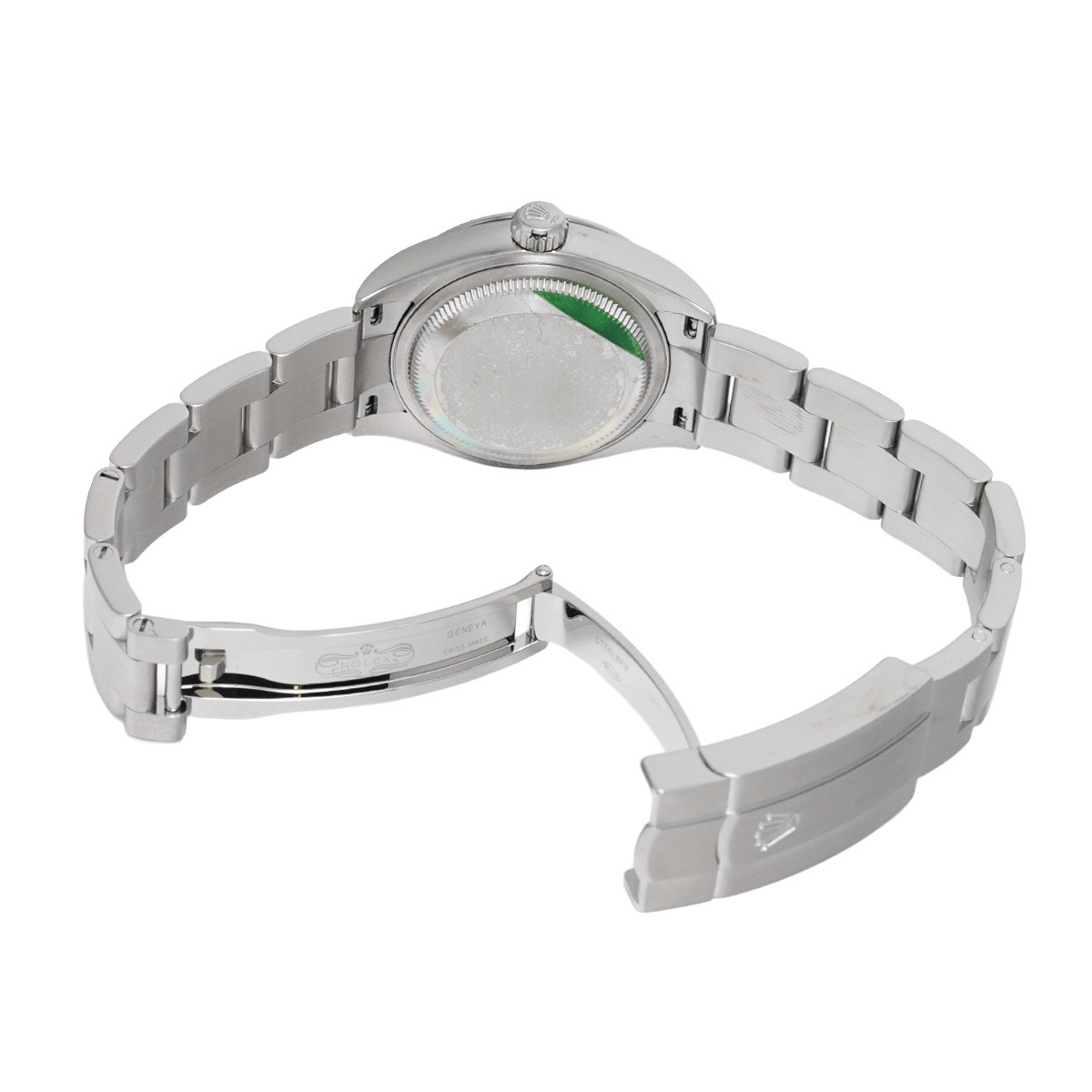 ROLEX Oyster Perpetual 28 276200 Bright black WATCH 723708