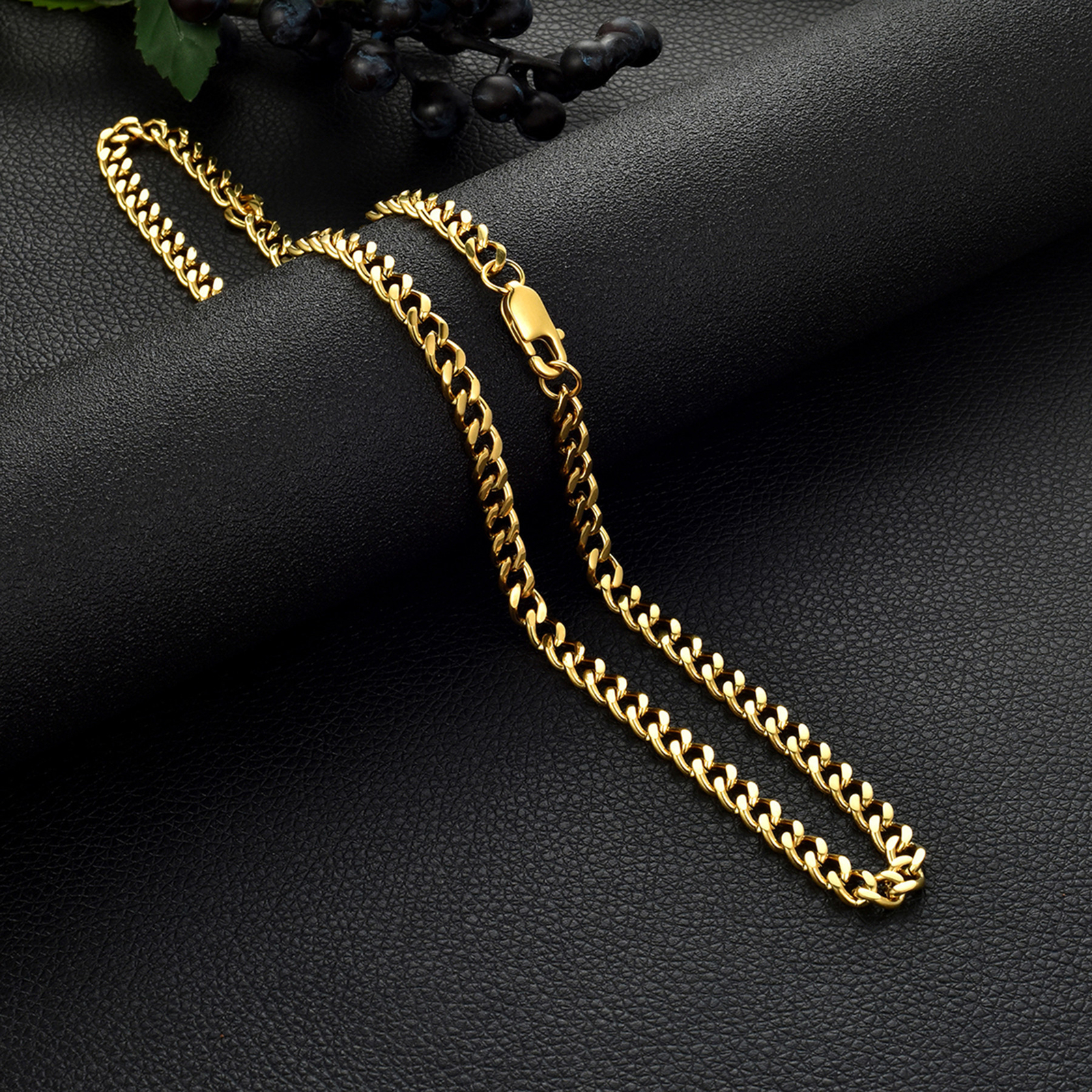 Men’s 6/10mm Wide Chunky Miami Cuban Necklace Chain Stainless Steel 14-26 inches