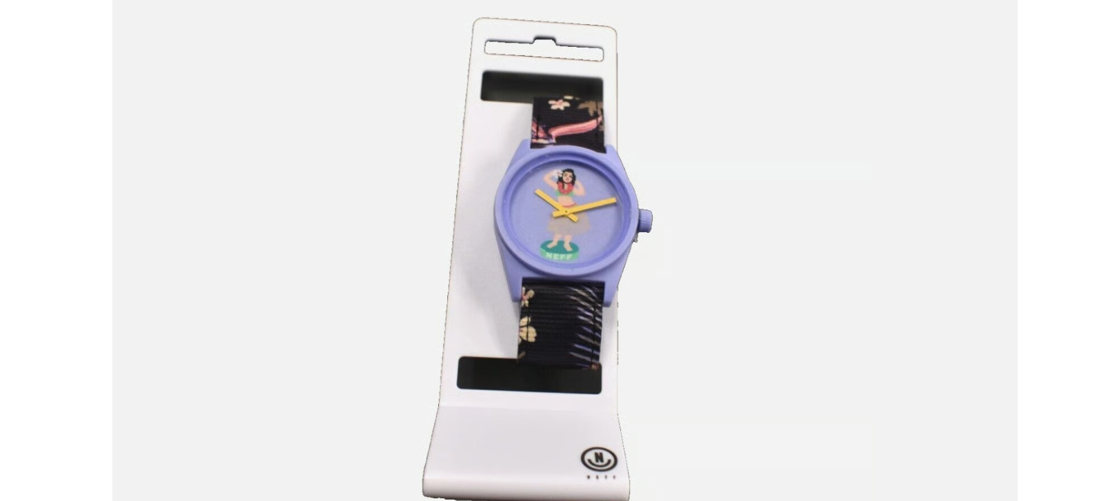 Neff Mens Unisex Daily Hawaiian Hula Girl Tropical Strap Watch New Model NF0208
