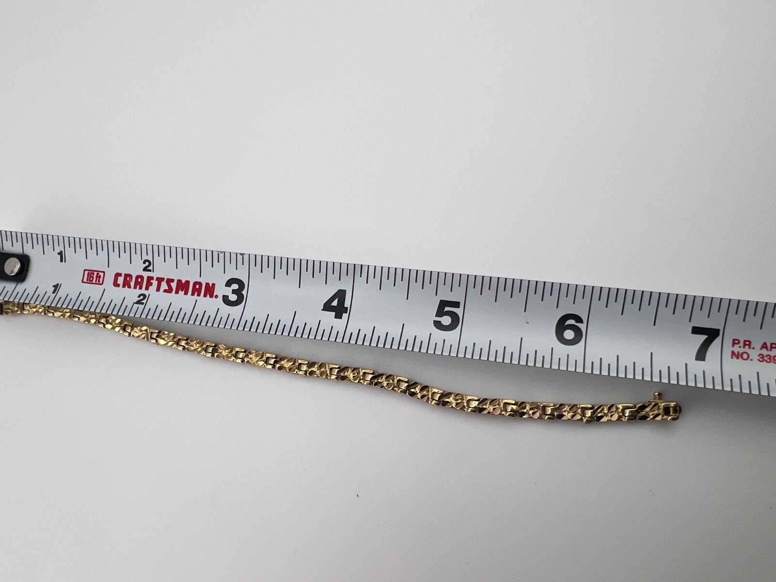 Late 1970’s 14K Gold Nugget Style Bracelet by Michael Anthony Paolombizio