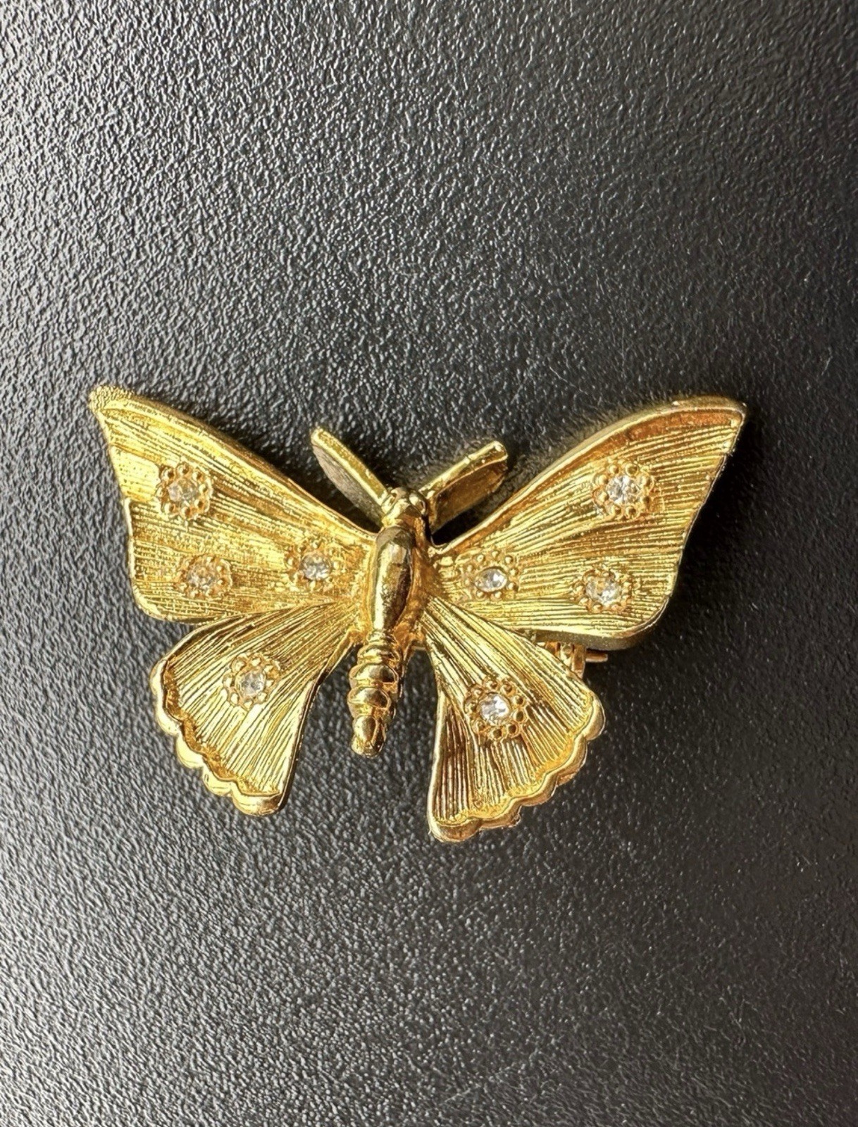 Vintage Gerry’s gold-tone butterfly brooch