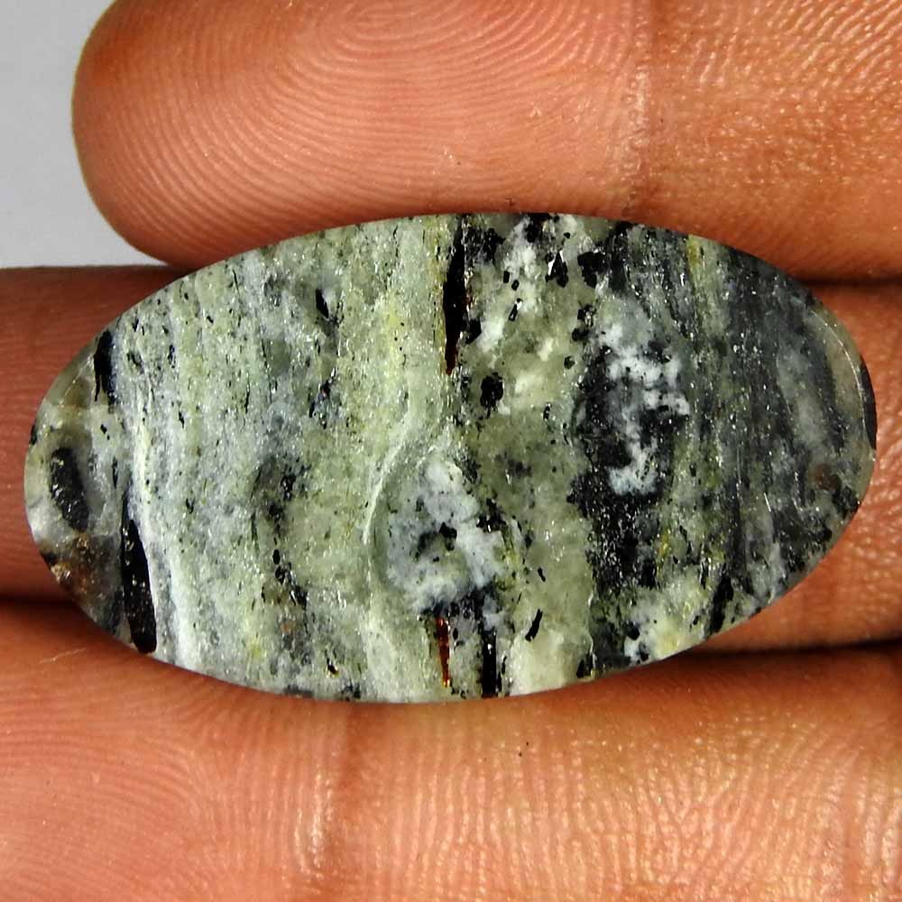 27.50 Ct Natural Iroan Astrophyllite Oval Cabochons 32x18x5 Loose Gemstone