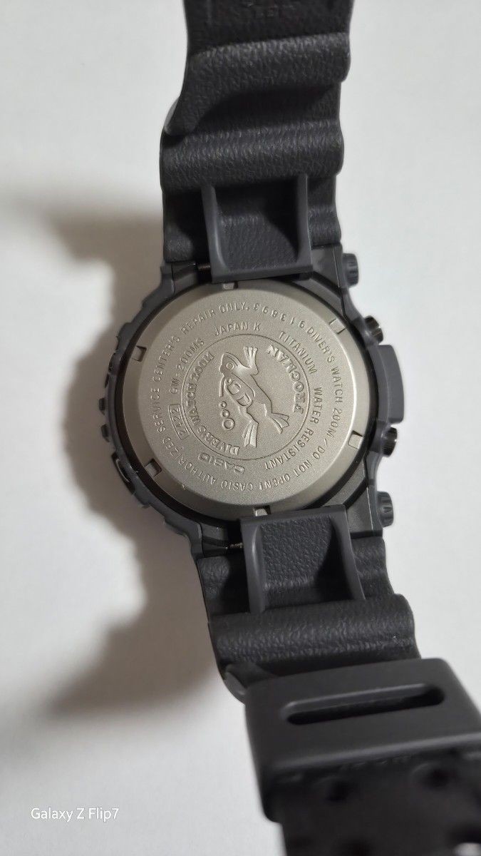 CASIO G SHOCK FROGMAN GW 200MS ‘Men in Rusty Black’ Black Tough Solar