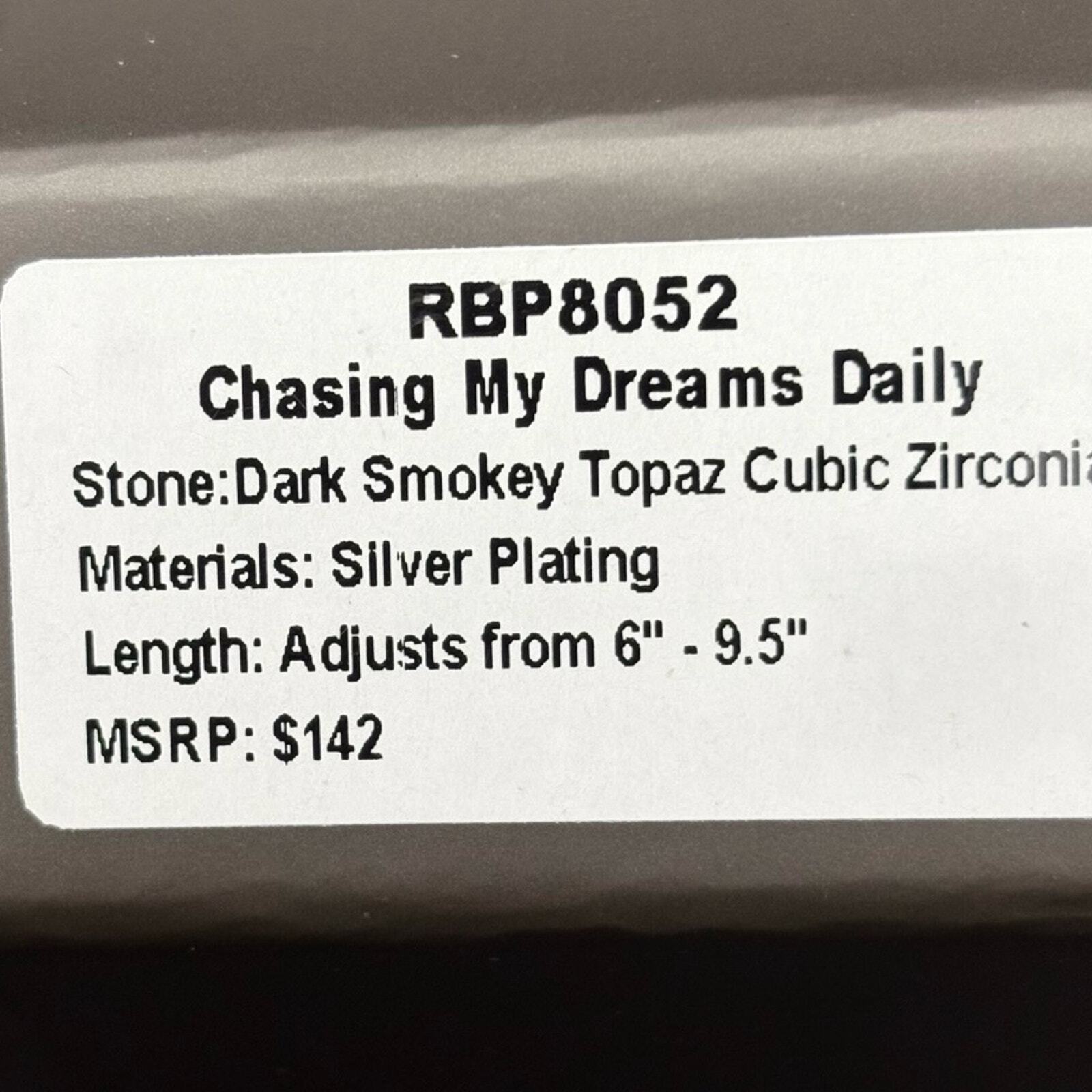 Bomb Party Luxe Bracelet “Chasing My Dreams Daily” RBP8052