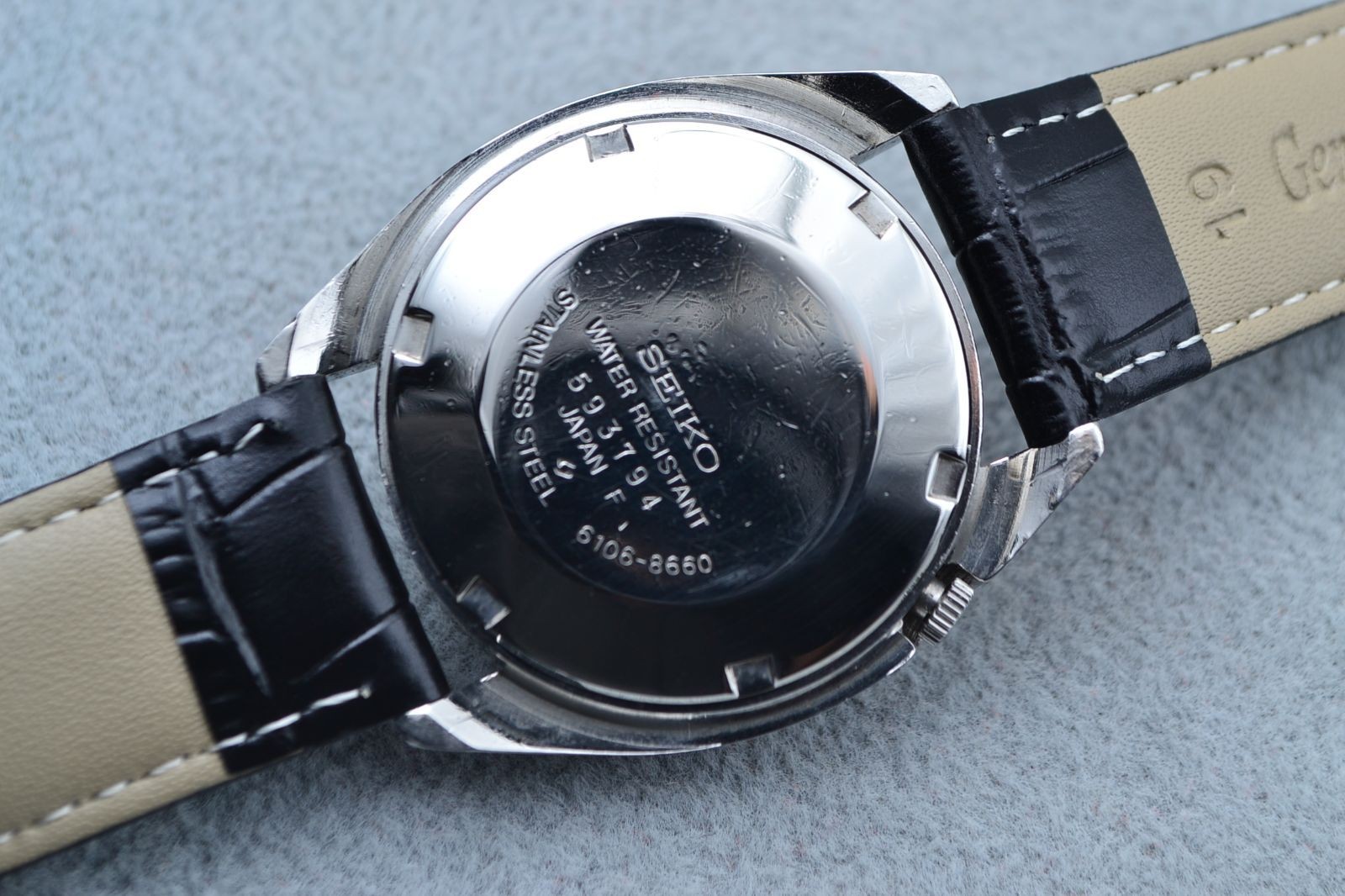 OH Completed Vintage SEIKO 5ACTUS SS Sunray Brown