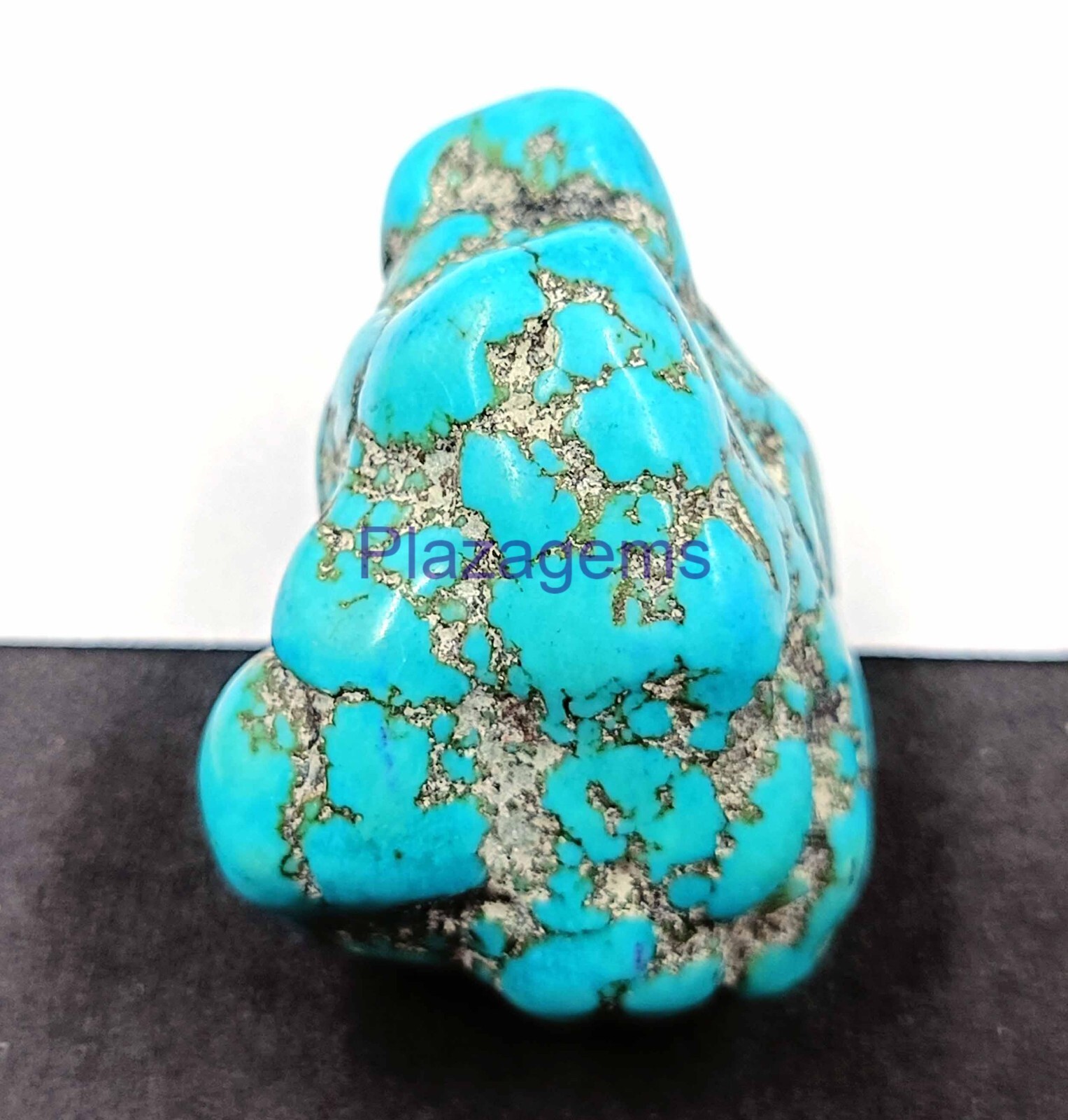 Natural EGL Certified 111Ct Arizona Sky Blue Turquoise Rough Loose Gemstone 4JKG