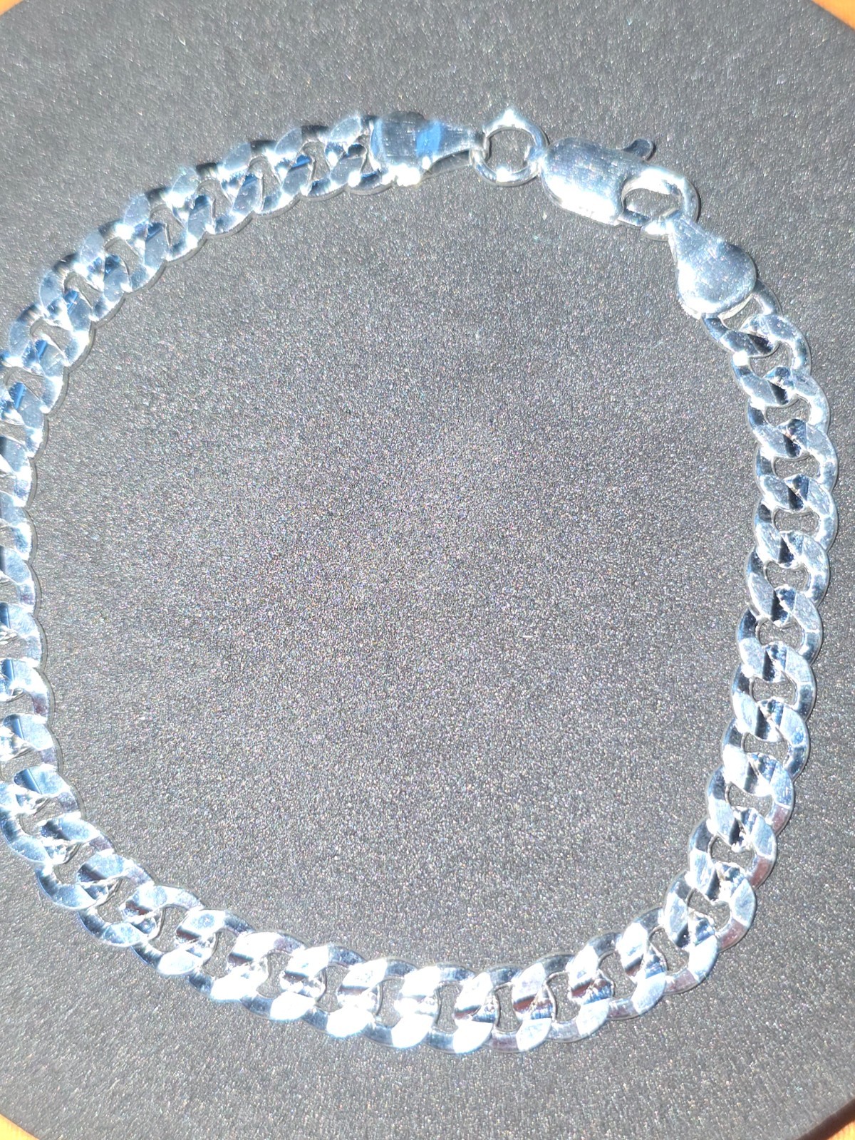 925 Silver Bracelet 20cm 8.5g Link Bracelet Jewellery