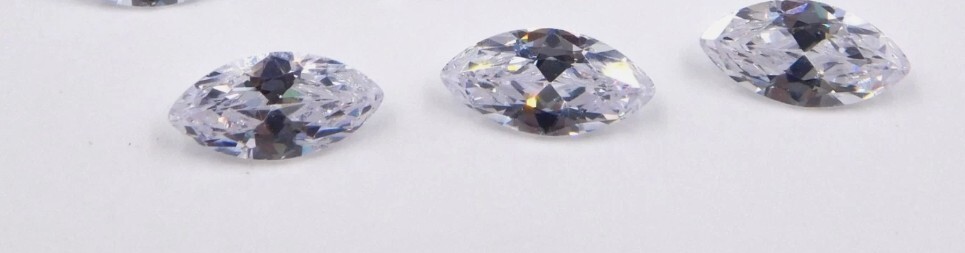 CVD Diamond 3 Pcs Lot Marquise Lab Grown 0.30 Ct 2.50 x 4 mm Certified