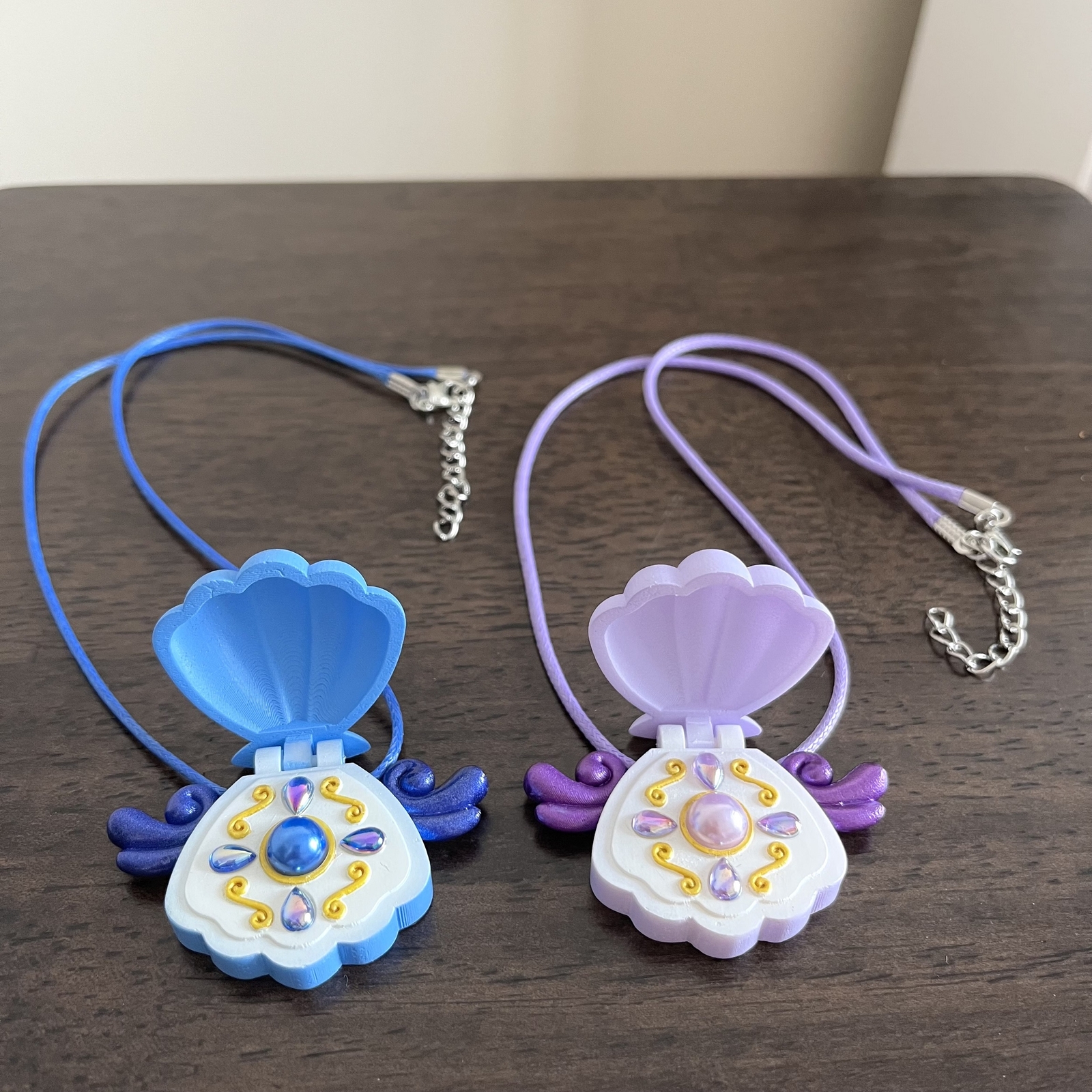 Handmade Pichi Pichi Pitch Openable Pendant Mermaid Melody Necklace Luchia Hanon