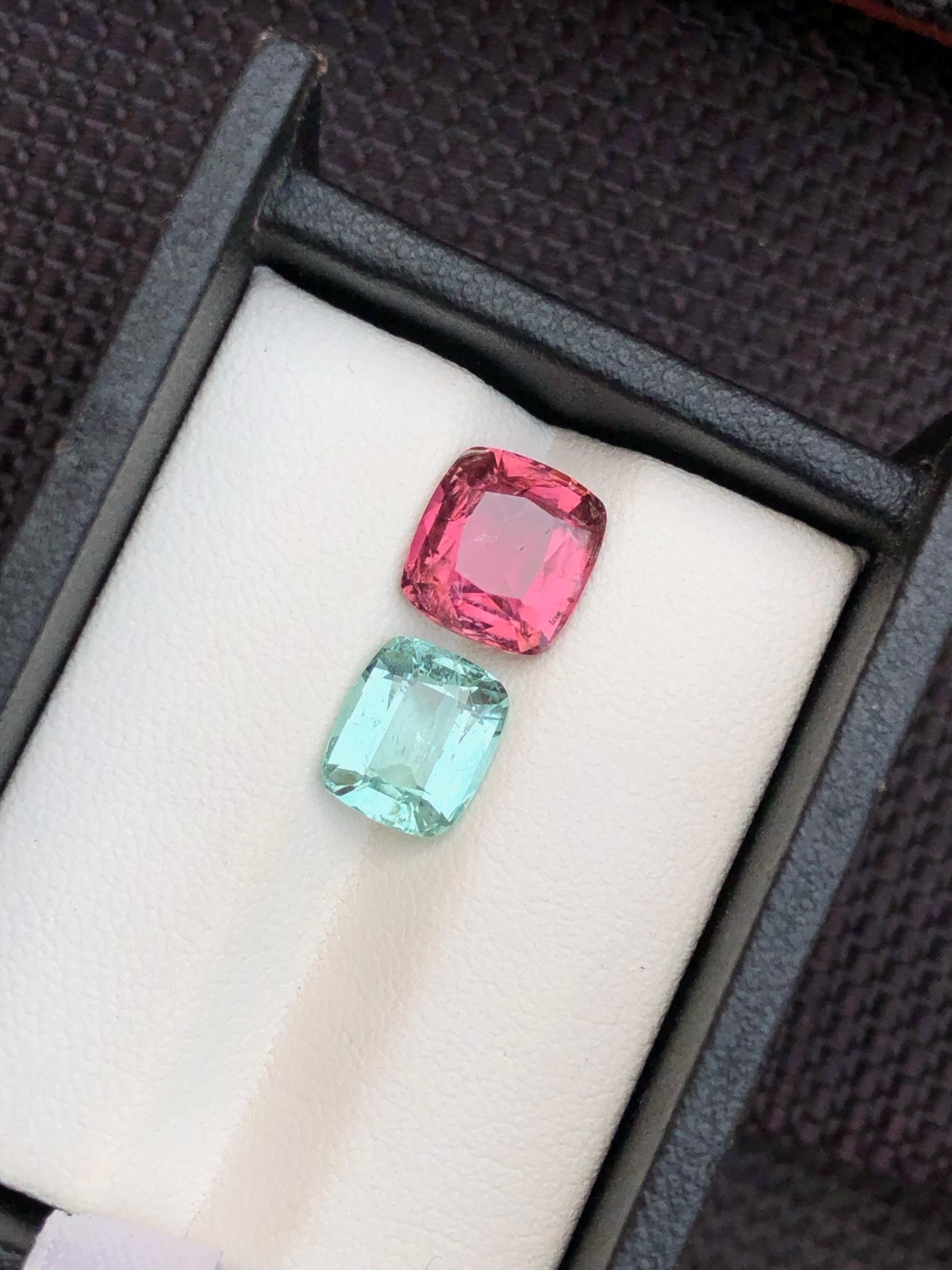 5.6 Carat Natural cut Tourmaline 2 pieces, loose gemstone from Afghanistan