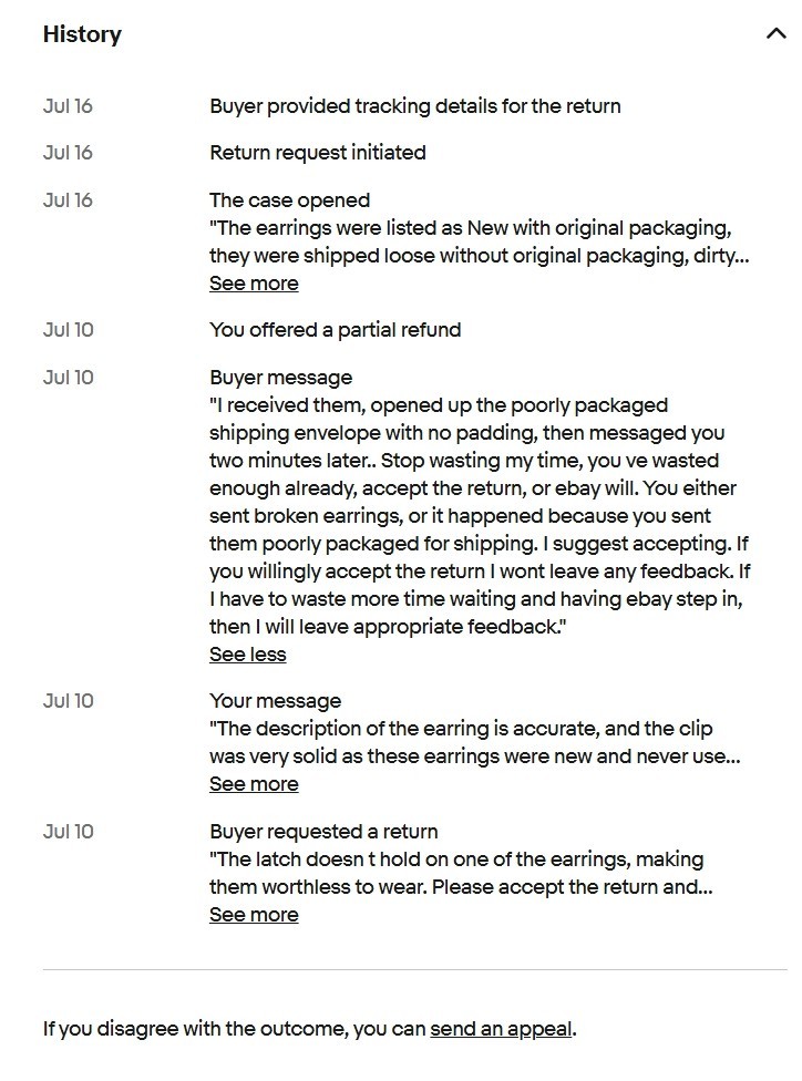 A personal write up about an eBay Purchase SCAMMER (User Name – oldpathbeliever)
