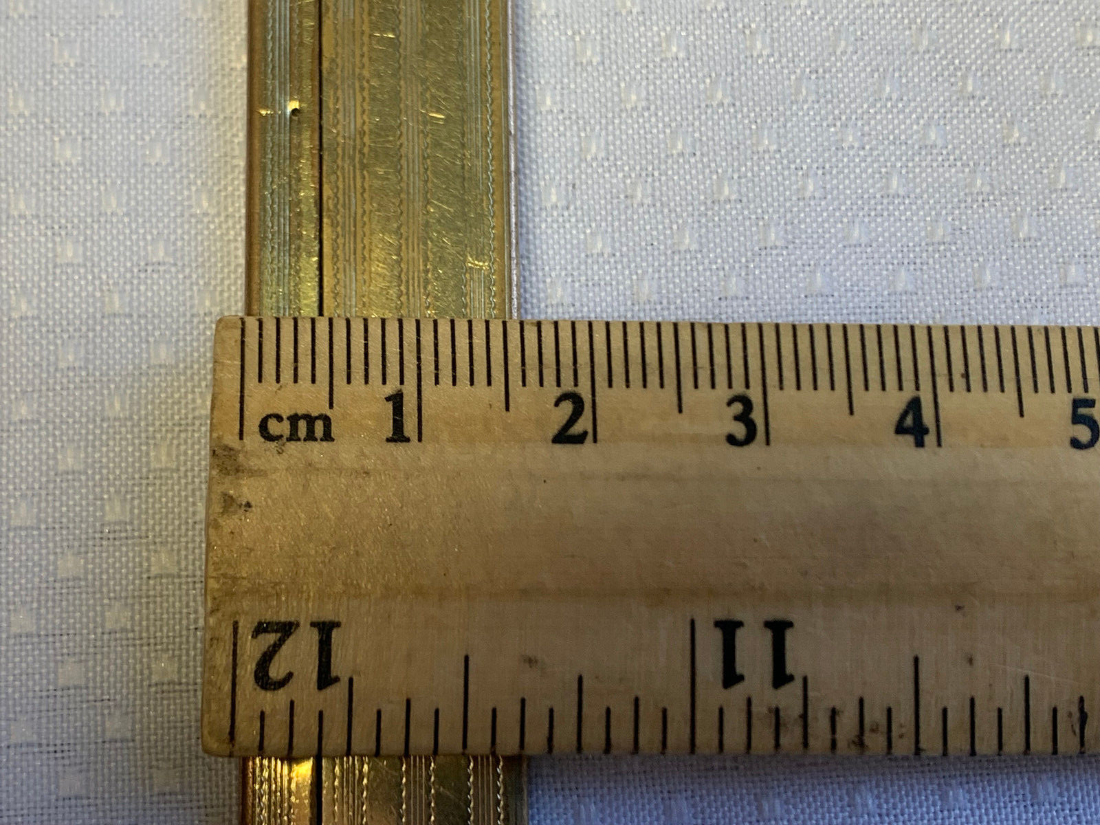 Gold Filled Pocket Watch Fob 35.89g Fine Jewelry 11.5″ Curb Link w/ Comb Pendant
