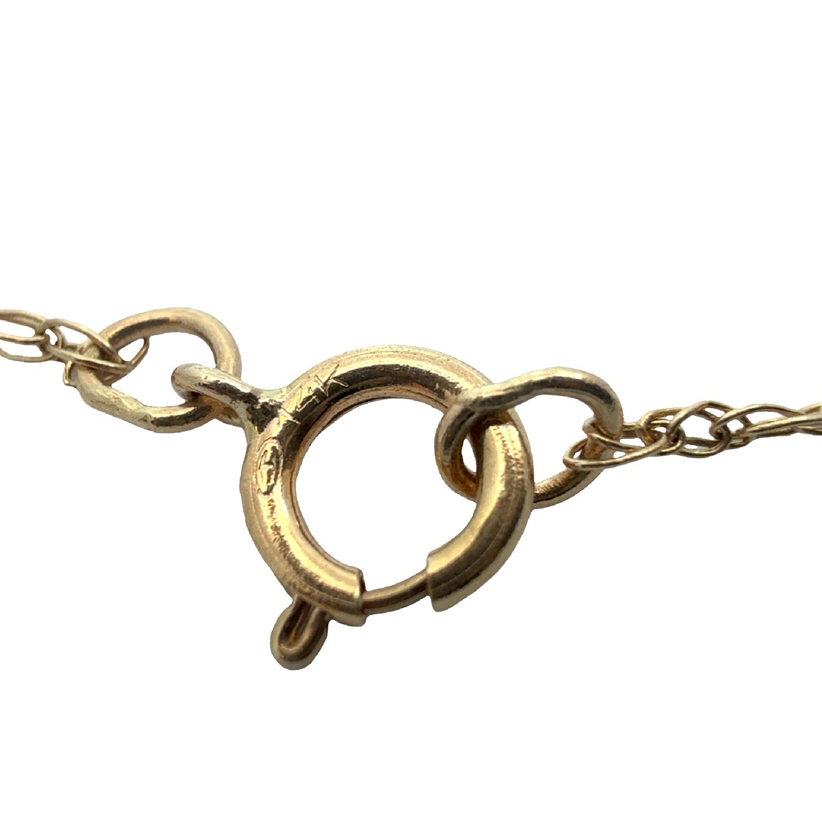 Paul Finelt 14k Yellow Gold Filigree and 0.57ctw Diamond Teardrop Necklace 18″