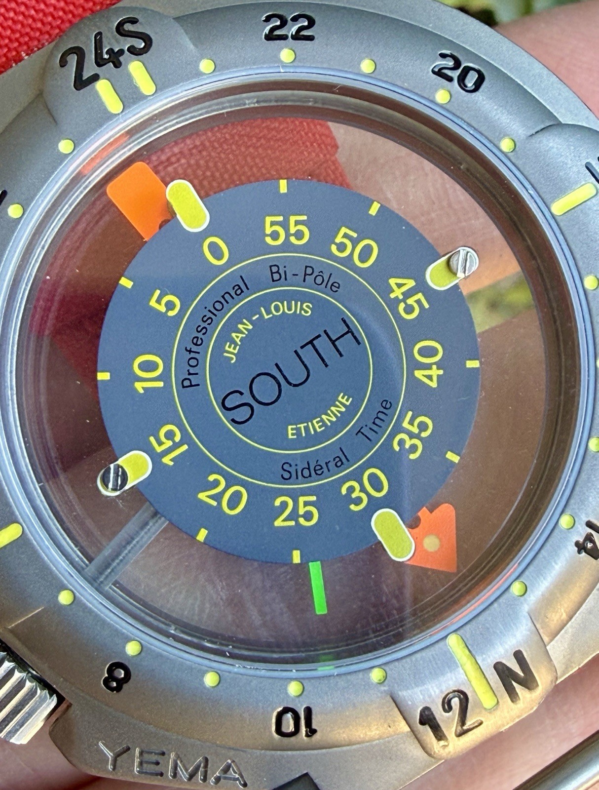 Rare Yema Bipole Jean-Louis Etienne Transantarctic Expedition Compass Watch Only