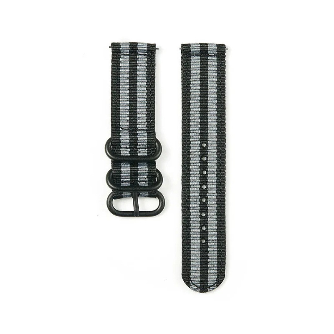 18mm 20mm 22mm Durable Military Woven Nylon Wrist Watch Band Quick Release Strap