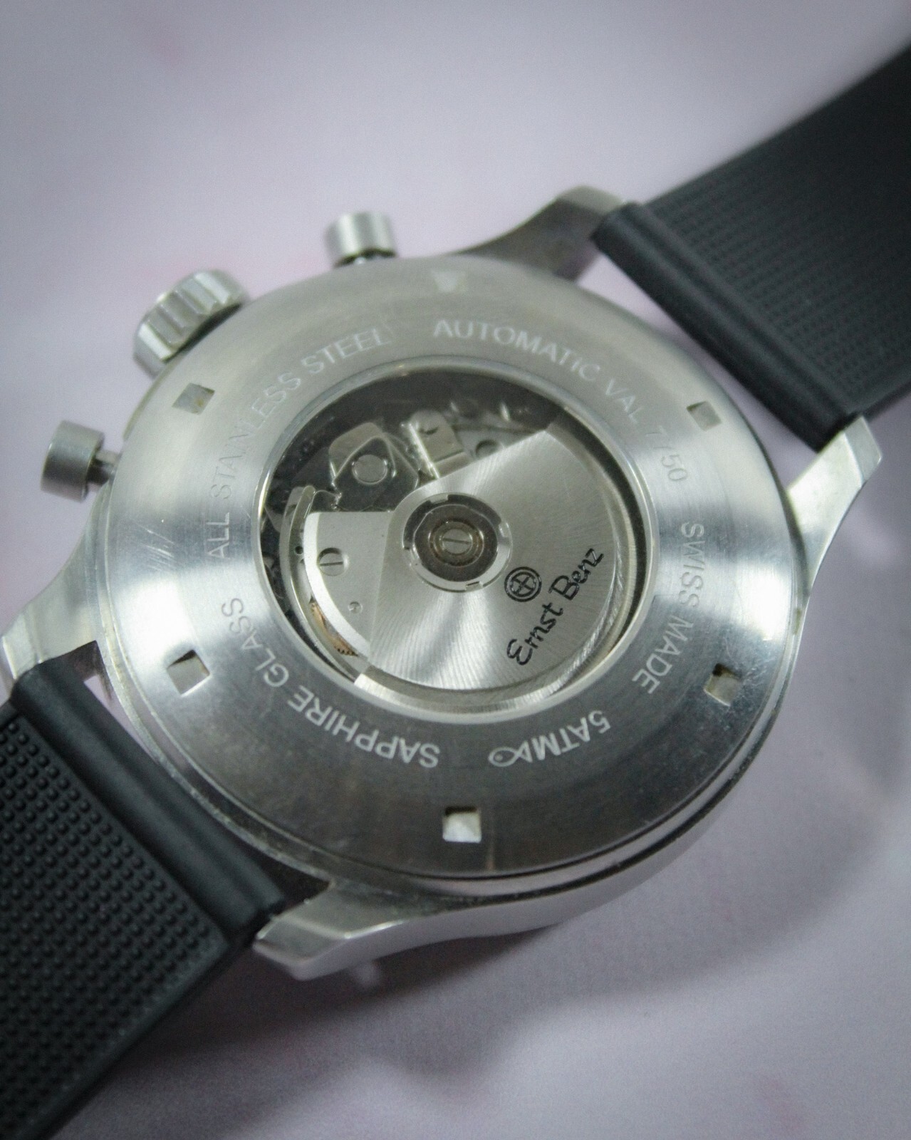Ernst Benz Chronoscope 47mm Automatic Chronograph Mens Watch