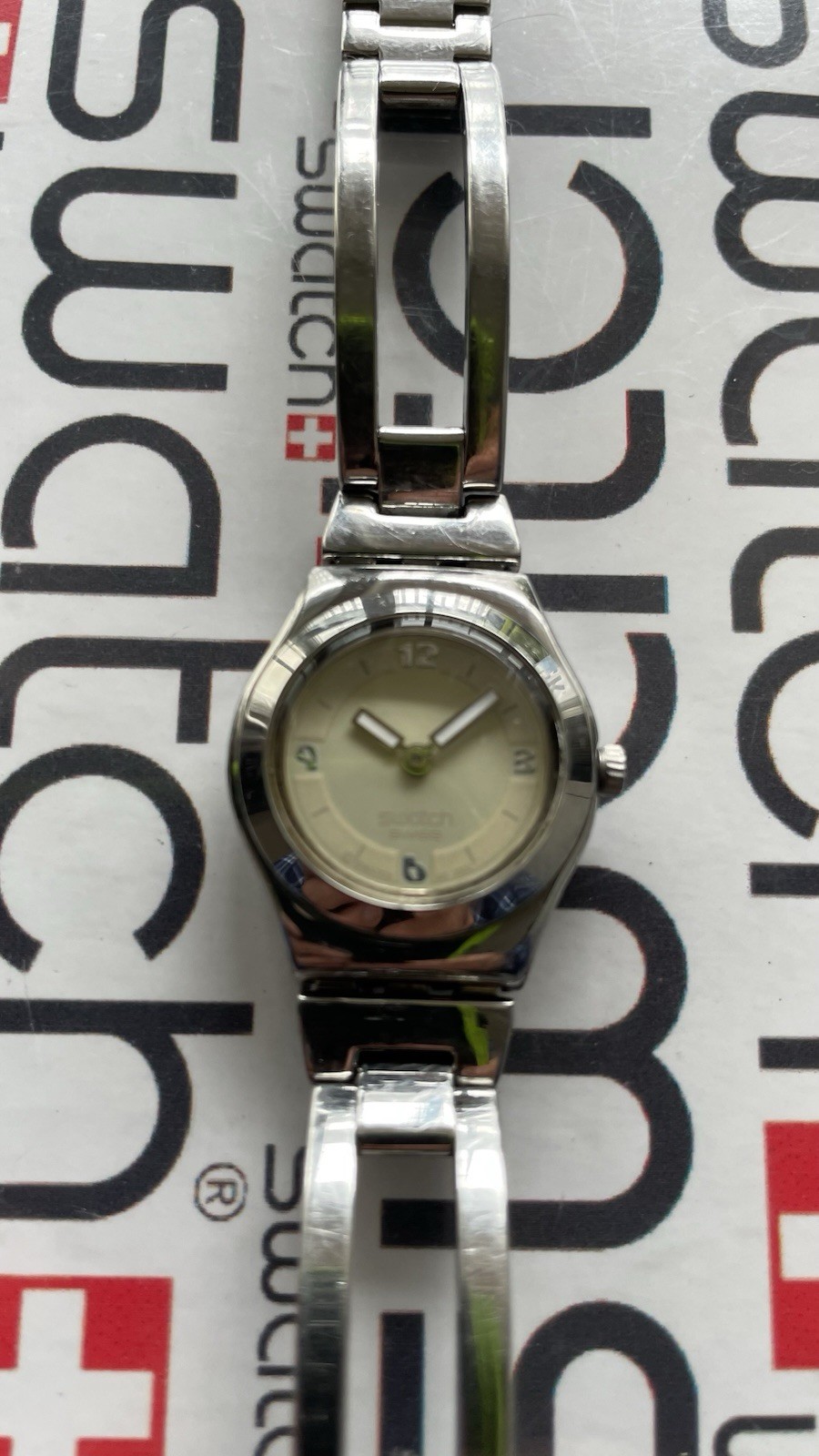 Swatch Crystalline YSS140G Irony Ladies 25mm Stainless Steel