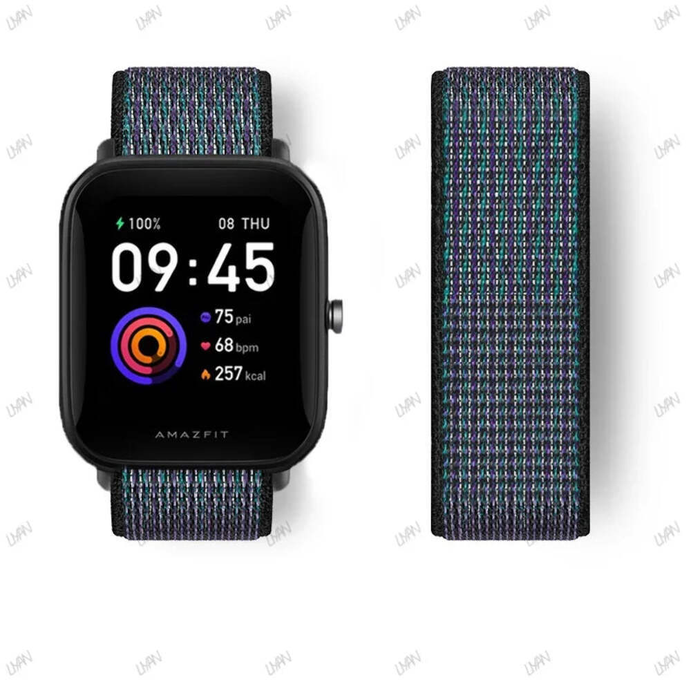 20mm/22mm watch band For Amazfit GTR/GTS 4-3-2-2e/GTR 42mm-47mm/bip-U-S-lite Nyl