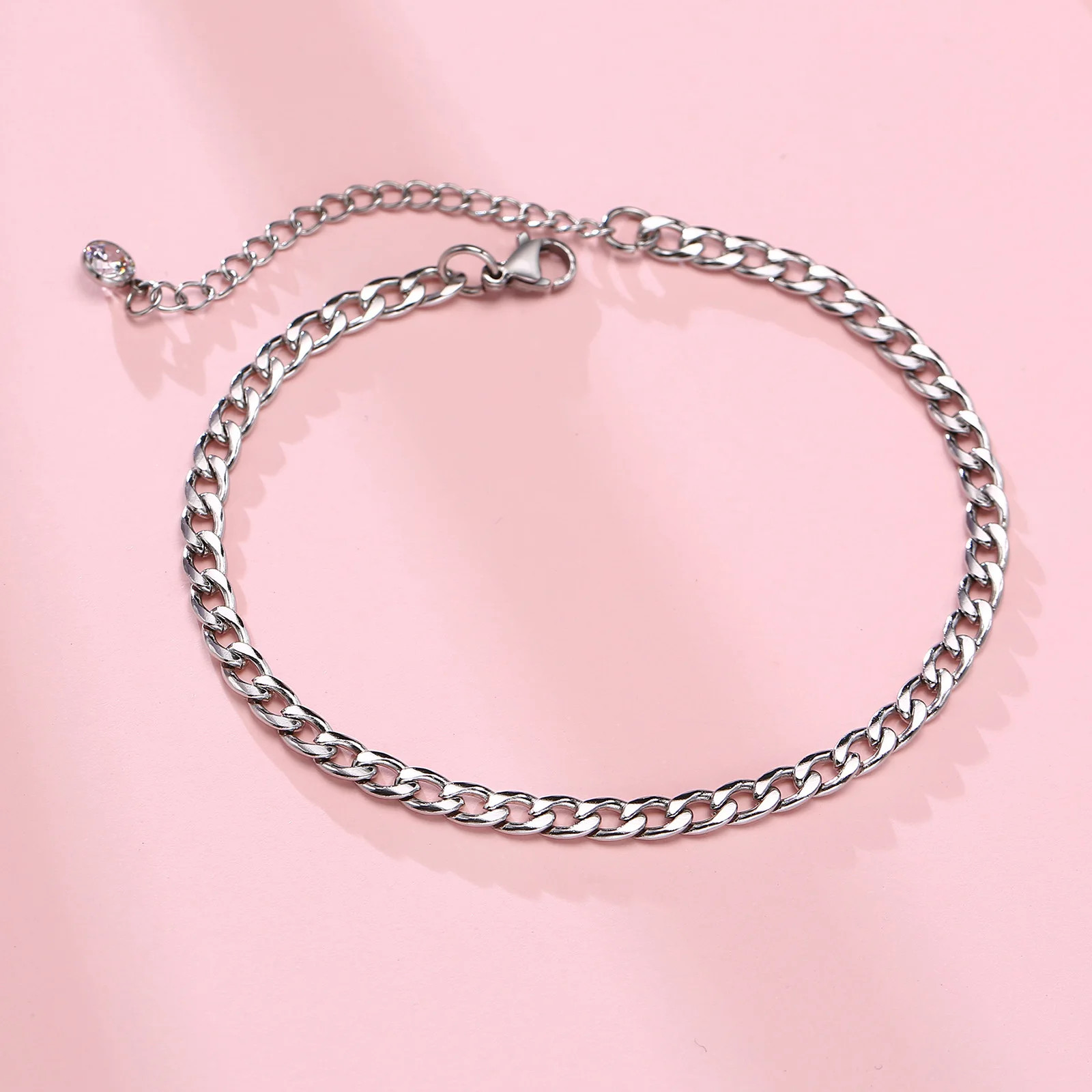 Figaro Chain Anklet,Figaro Chain Ankle Bracelet for Men Women,Everyday Dainty An