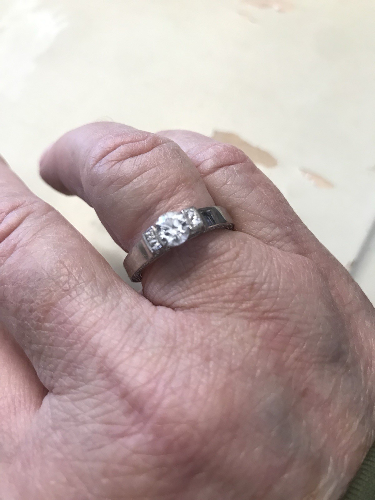 Hans D. Krieger Vintage Collection Diamond Ring