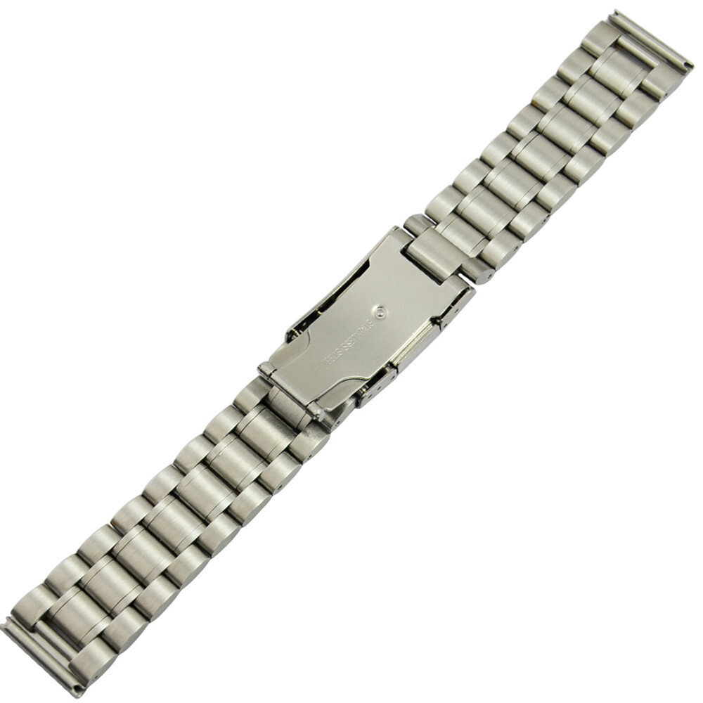 316L Pure Solid Stainless Steel Watch Strap Band 14 16 18 19 20 21 22 24 26mm