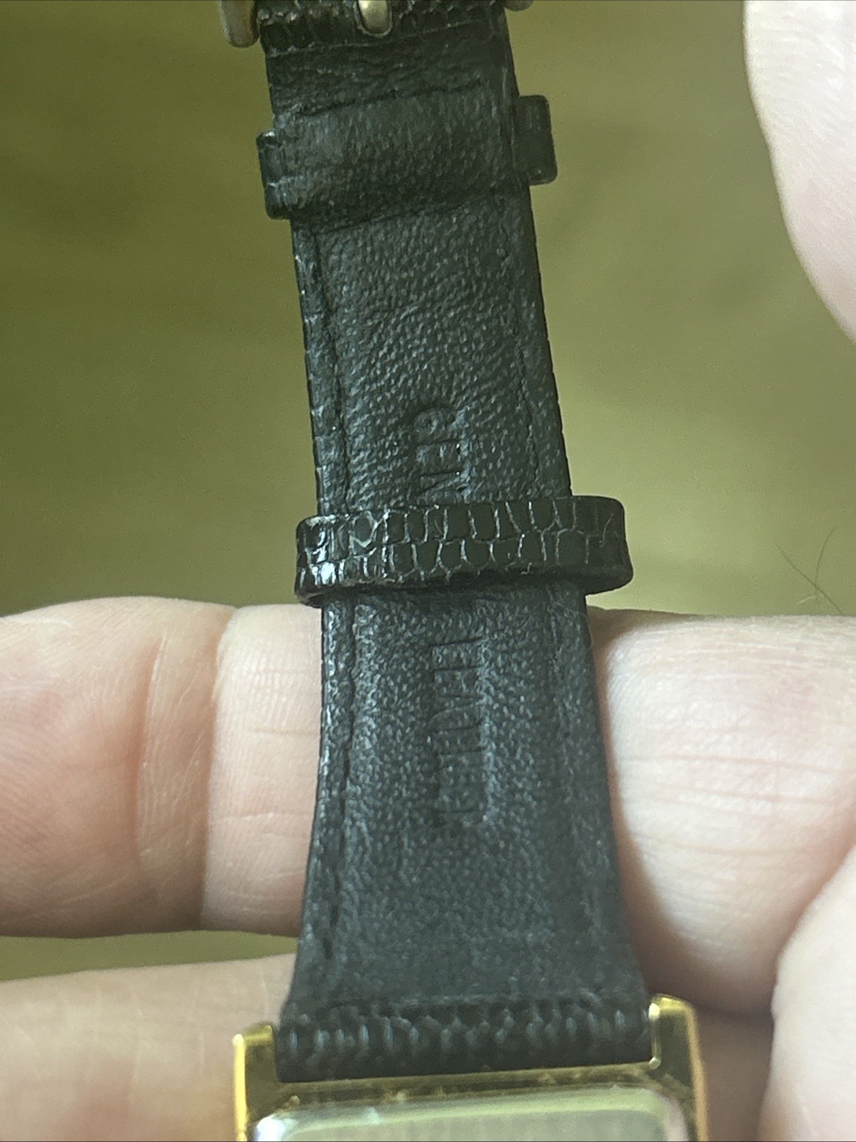 Geoffrey Beene Tank Watch